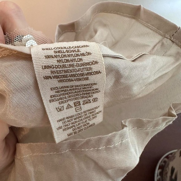 Vintage 1920s style Free people silver sequin beaded short dress drop waist XS - Picture 7 of 8